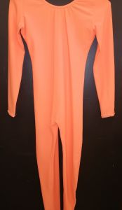 Kids Costumes to Hire - Unitard - Orange
